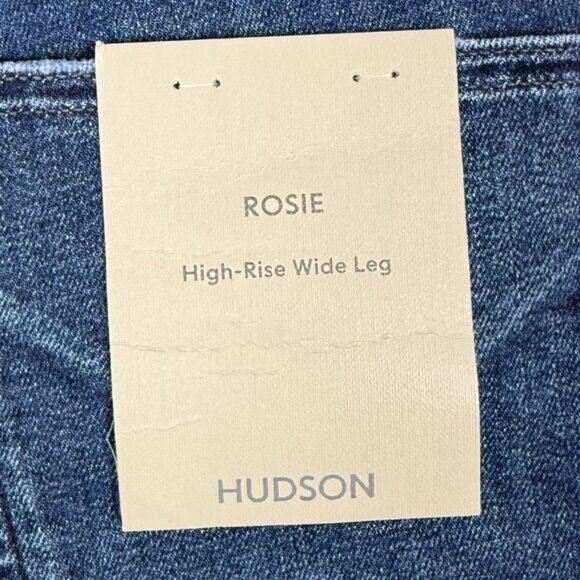 Hudson Rosie High Rise Wide Leg Jean in Dover NWT Size 31 - Picture 4 of 6